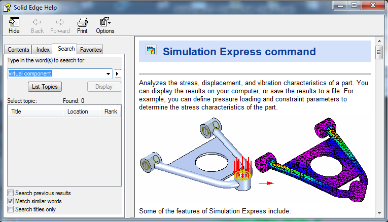 Simulation Express ligger under