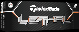 TaylorMade Lethal Med en revolutionerade fem-lagerkonstruktion, progressiv hastighet och ett sömlöst LDP 322 dimple-mönster blir resultaten Lethal.