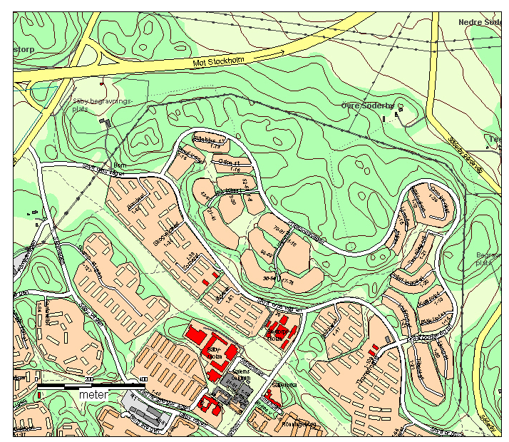 SALEMS KOMMUN Dp 82-68 1/8 Stockholms län Ändring av detaljplan för KV. BLÅBÄRET m fl i Salem i Salems kommun, Stockholms län Upprättad 2006-08-28 av ORIGO arkitekter AB.