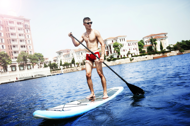 Stand-up Paddle Board INFLATABLE STAND UP PADDLE BOARD SE: Uppblåsbar Paddelbräda