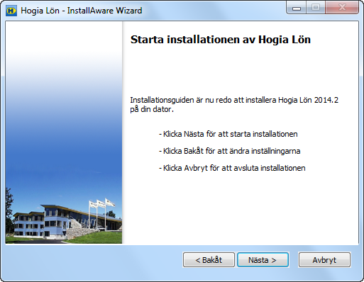 9. Du är nu klar att starta installationen.