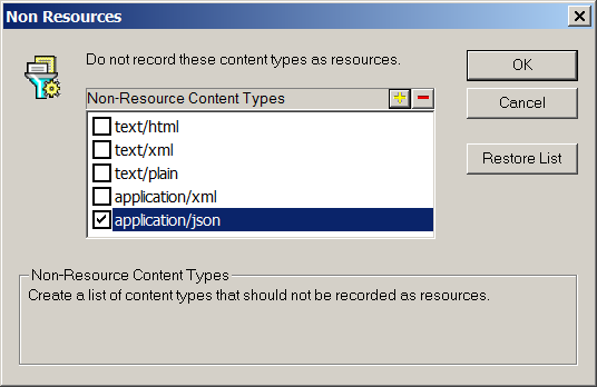 Options Non Resources