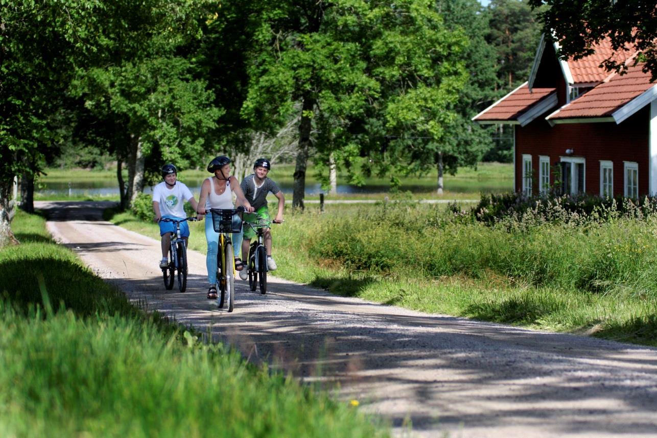 utmärkning övergång & checklista Foto: Sofia Ernerot leder på