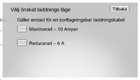 Körning och hantering 129 Laddning Det här avsnittet beskriver laddningsprocessen för fordonets högspänningsbatteri.