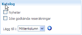 12.2 6 (9) Visningsläge Visningsläge har 3 olika val Normal, Design och Katalog. Normal är det val du vanligtvis använder dig av när jobbar med PBM.