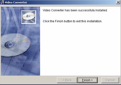 Installation Sätt i medföljande CD-skiva och öppna sedan Video Converter för att starta installationen. 1. 2.