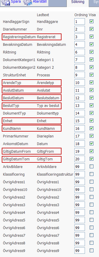 2 Förändringar HLS (Handläggarstöd) Nedan presenteras de förändringar som införts i version 1.6 av Diabas Handläggarstöd.