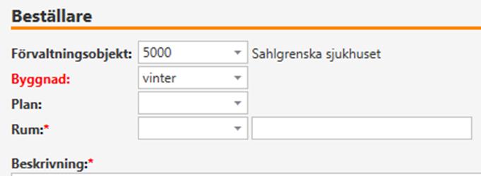 huset/byggnaden Vintergatan. Du skriver vinter och trycker på pil-ner tangenten eller pil längst till höger i fältet.