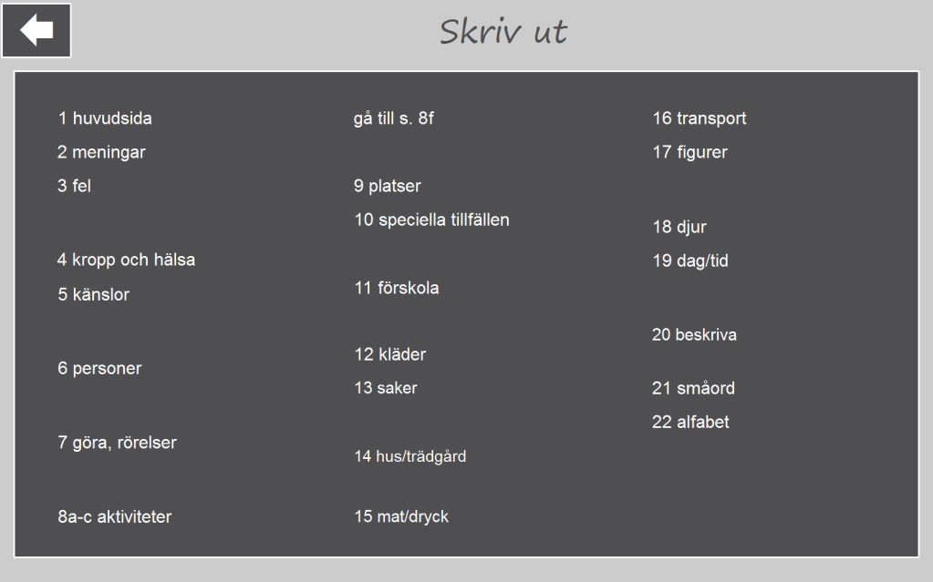 Tryck på Skriv ut. OBS! På vissa skrivare kan hantera detta annorlunda, detta bör testas med vanliga A4-ark först, så att man är säker på att utskriften på båda sidor blir rätt.