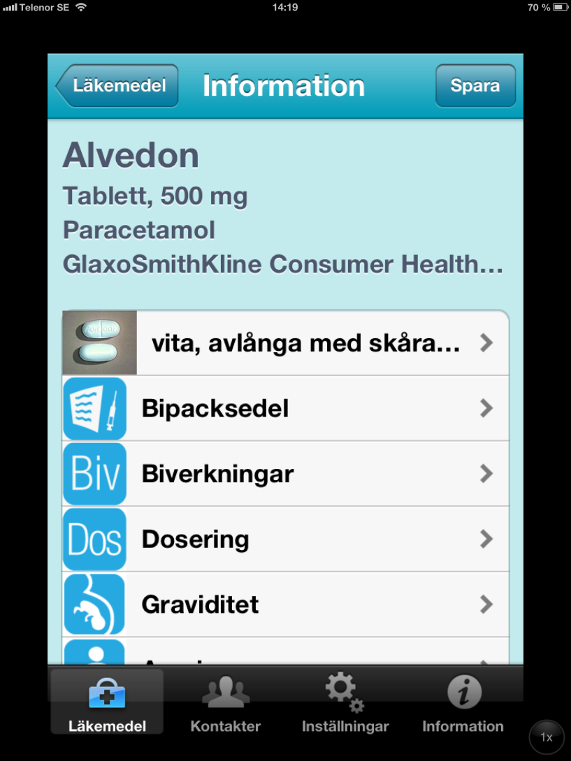 Läkemedelsinformation Om du markerar