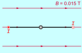 Ex. 6 I en slinga med dimensionerna 0,50 m x 0,30 m går en ström