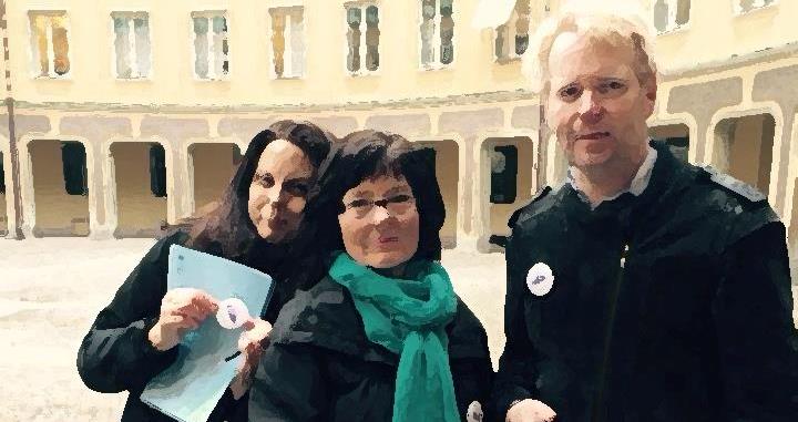 Spökpromenad i Gamla Stan - medlemsaktivitet tillsammans med Vision Folktandvården och Visions landstingsavdelning i Stockholm. 10.3.