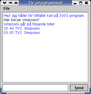 kunna forsta vad den skall leta efter.