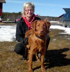 Katarina Eriksson Njupavallens Qasper - Qasper (nova scotia duck tolling retriever) Tävlar för klubb: Edsbyns BK Tävlar i klass: Elitklass Favoritmoment: Jag/vi gillar nog alla moment, men det moment