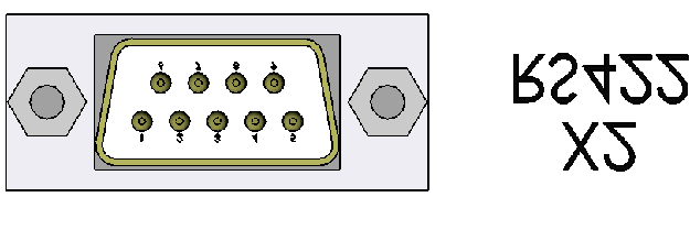 Anslutningsinformation Strömförsörjning Pin Funktion Funktionsbeskrivning 1 PE Protected Earth 2 UB Strömförsörjning 20-45VDC 3 GND (Jord, strömförsörjning) 4 +24V Strömförsörjning 24VDC 5 0V (Jord