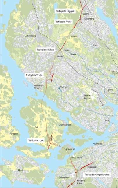 Attraktiv kollektivtrafik Trafikverket samarbetar med SL kring kollektivtrafiken : Nya snabba bussförbindelser över Saltsjö-Mälarsnittet.