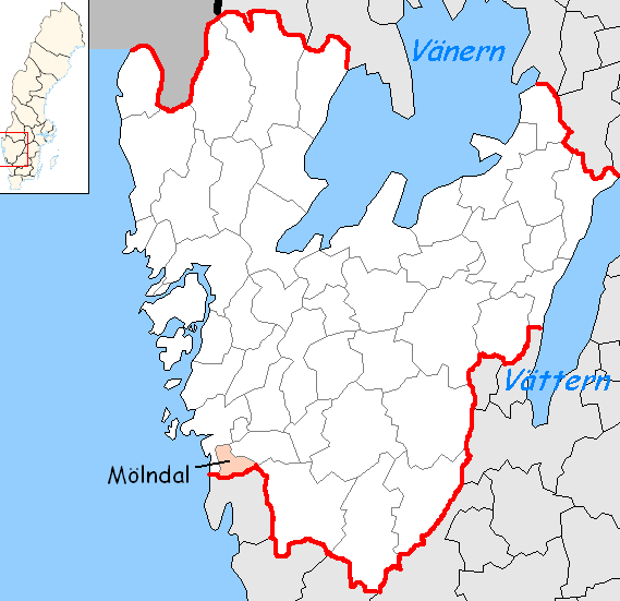 1.1 Bakgrund Mölndal är en stad med 60 381 invånare (SCB, 2009-12-31) som angränsar till Göteborg i norr och väster. Stadens centrum byggdes upp i etapper mellan Källa: www.wikipedia.