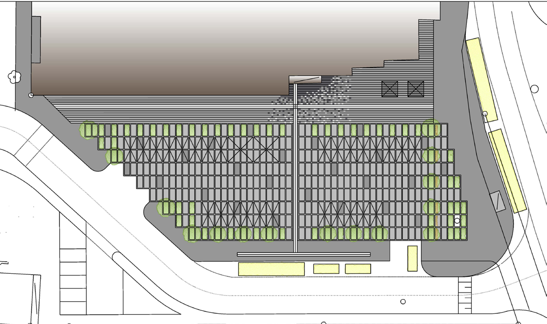 PÅGÅENDE PROJEKT NY ENTRÉ TILL KULTURHUSET Under hösten 2014 kommer samhällsbyggnadskontoret att arbeta med en ny detaljplan för området utanför Kulturhuset.