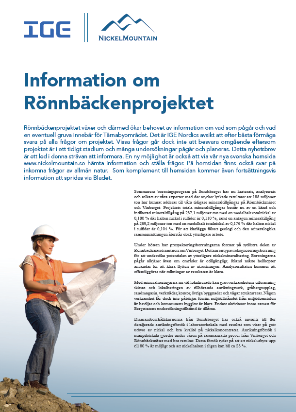 Information till