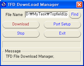 58 Uppdatering av Firmware 1. Tryck på knappen Find för att välja ny firmware-fil. 2. Tryck på knappen Download för att starta filöverföring. 3. Tryck på knappen Stopp för att avbryta filöverföringen.