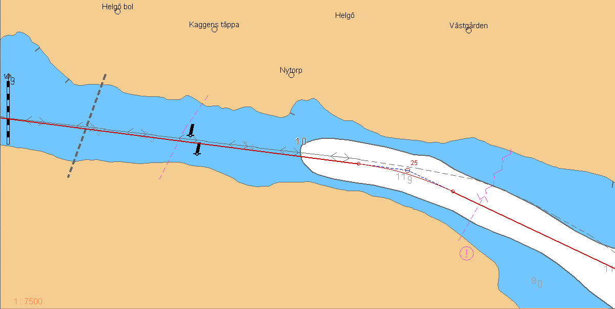 Nytorp 296 På Nytorp. Gm Bockholms sund öppnar sig.