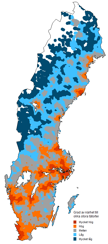 Figur 2 Exempel på tillämpningar av PIPOS I PIPOS finns funktionalitet för att hantera, analysera och presentera högupplöst data för olika geografiska nivåer och indelningar.