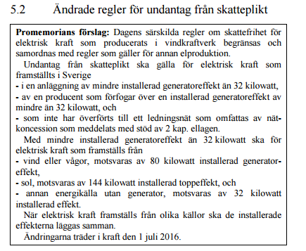 Energiskatteundantaget Extra problematiskt om