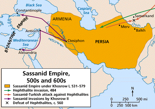 Översikt Anatoliens (Turkiets) historia: Sassanidiska riket 226-750 År 226 år 750 Zoroatrism påverkar kristendom, islam och judendom. Sassaniderna besegrar partherna år 226.
