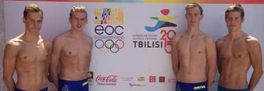 EYOF från insidan! European Youth Olympic Festival (EYOF) Tbilisi 26 juli -1 augusti 2015 Min sommar har varit ett stort äventyr med simning i fokus.