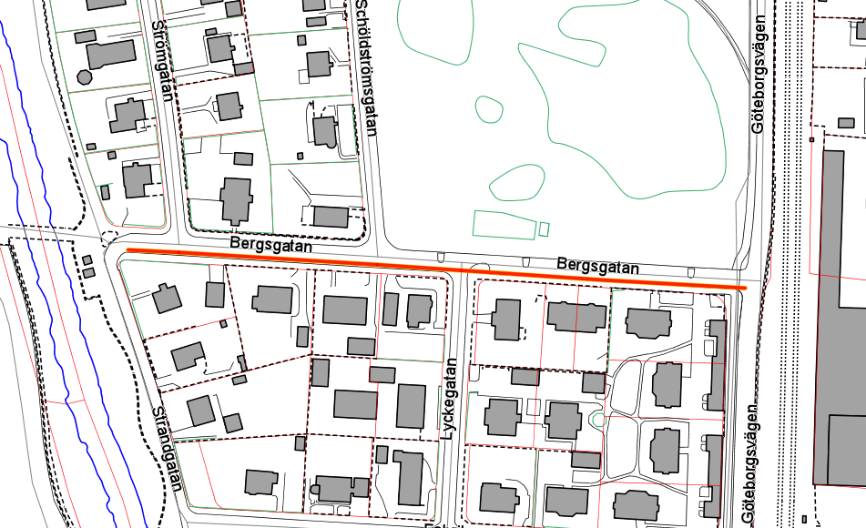 1384 2015-00168 Kungsbacka kommuns lokala trafikföreskrifter om förbud att parkera på Bergsgatan; beslutade den 1 oktober 2015. Kungsbacka kommun föreskriver med stöd av 10 kap.