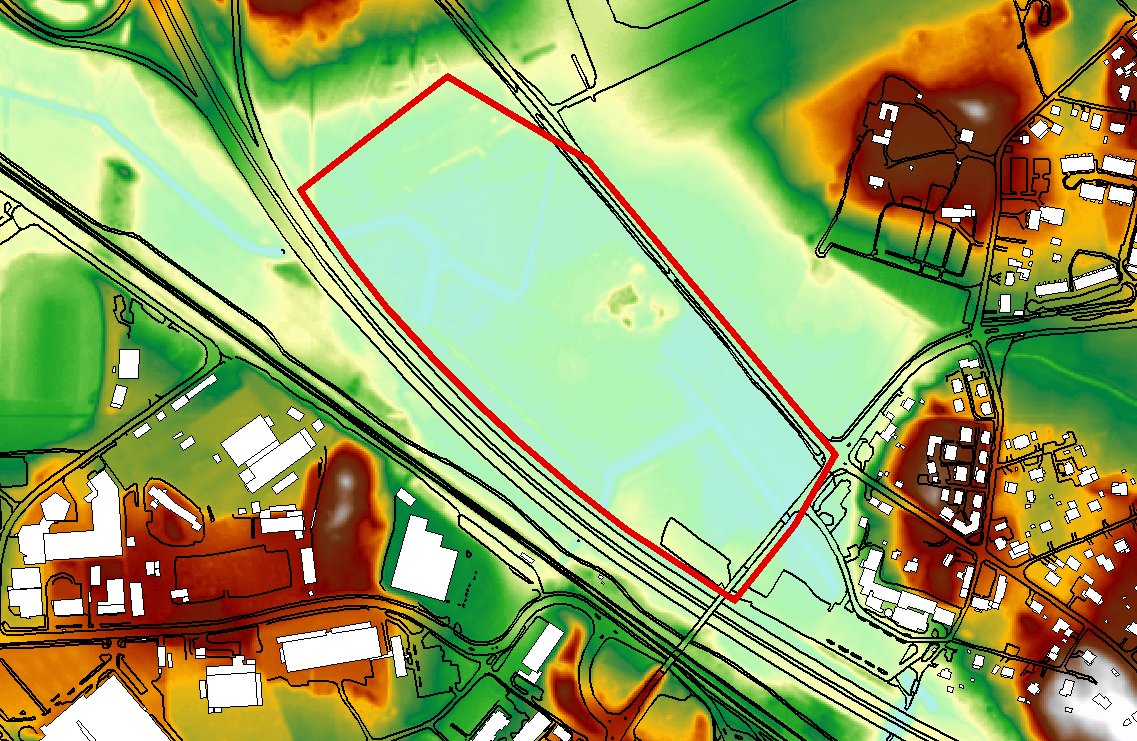 2 Resultat Som tidigare nämnts ligger planområdet låglänt i terrängen, inom ett område som geografiskt och höjdmässigt är särskilt utsatt för påverkan från höga flöden i Bällstaån.