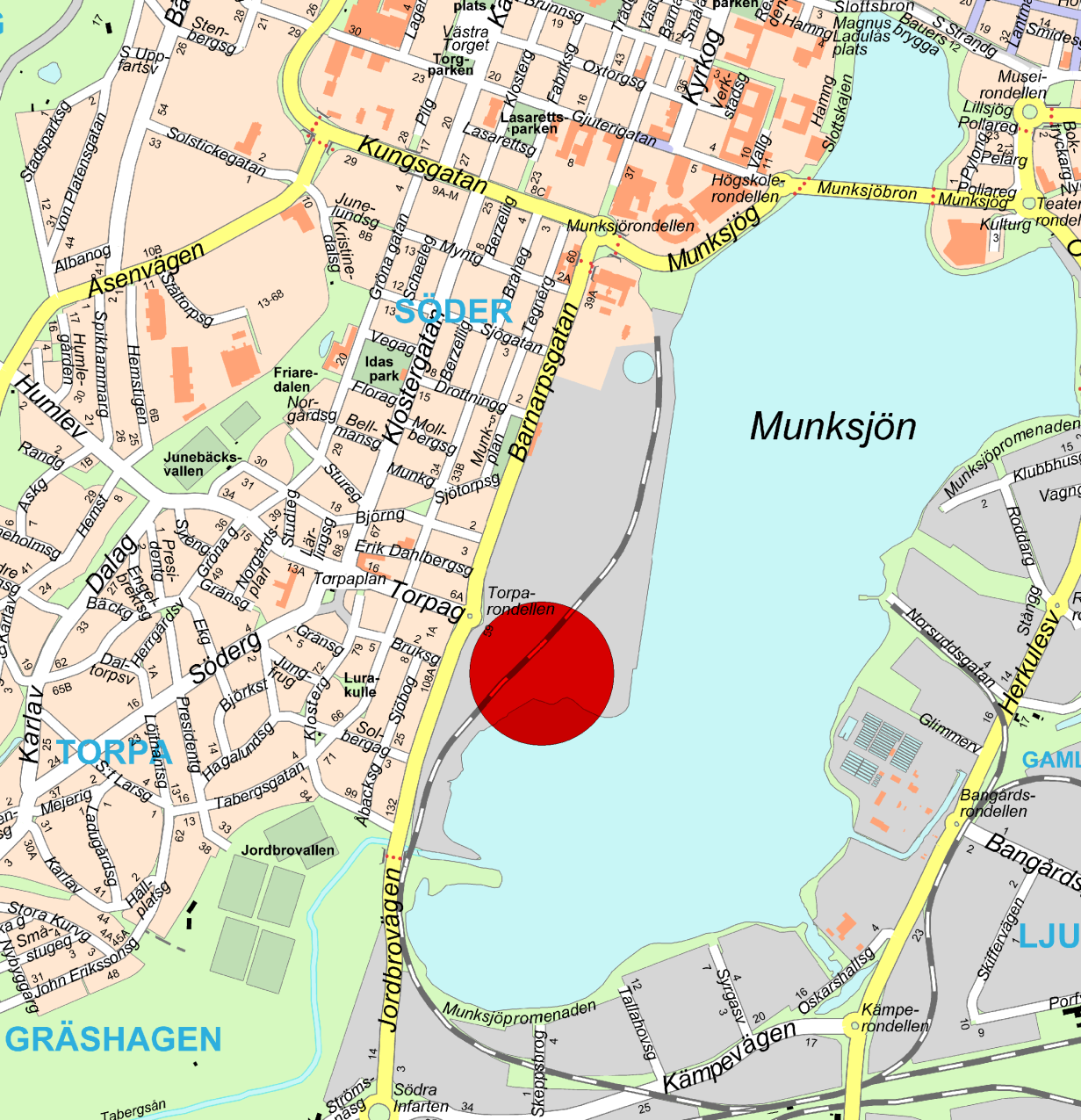 Munksjö fabriksområde