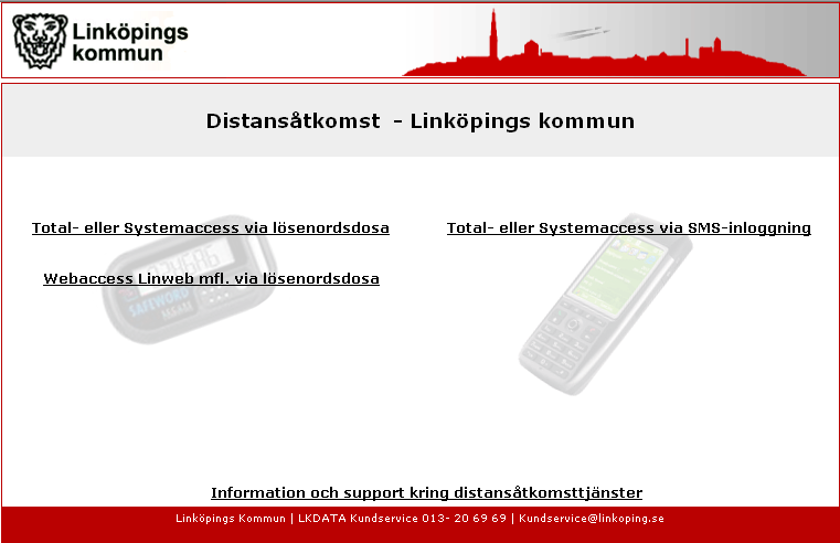 2 Syftet med tjänsten Distansåtkomst Att möjliggöra åtkomst till IT-resurser (e-post mm) inom Linköpings kommun Att kunna nyttja tjänsten distansåtkomst från Internet, dvs från hemmiljö eller från