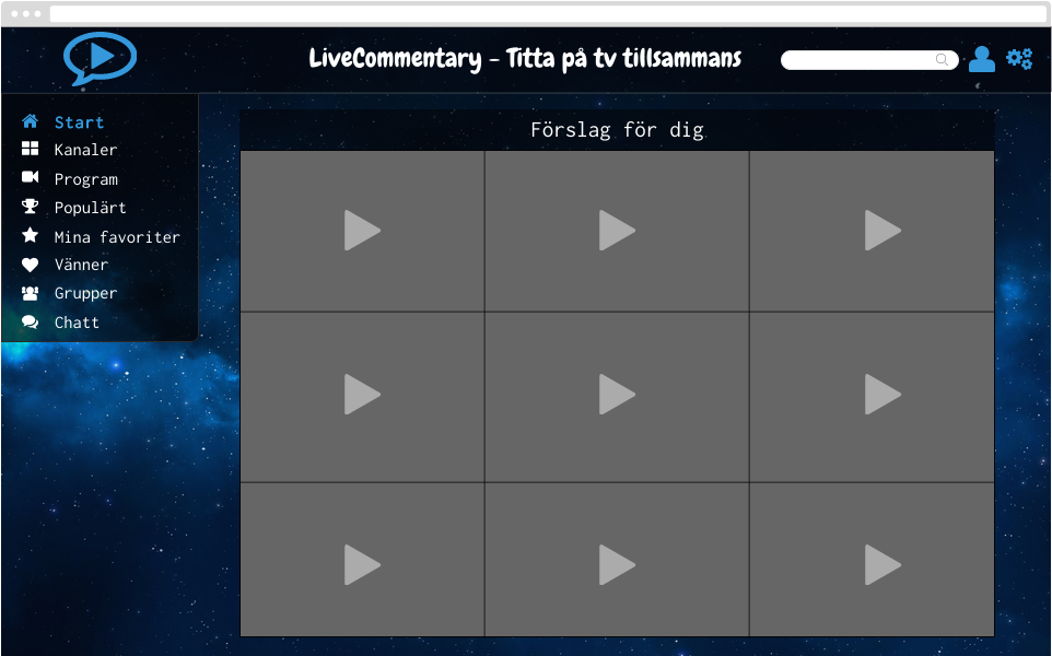 dessa event och det sociala på en och samma sida tror jag hade varit mycket användbart för många. Och det hade även gjort det mycket lugnare på övriga sociala medier.