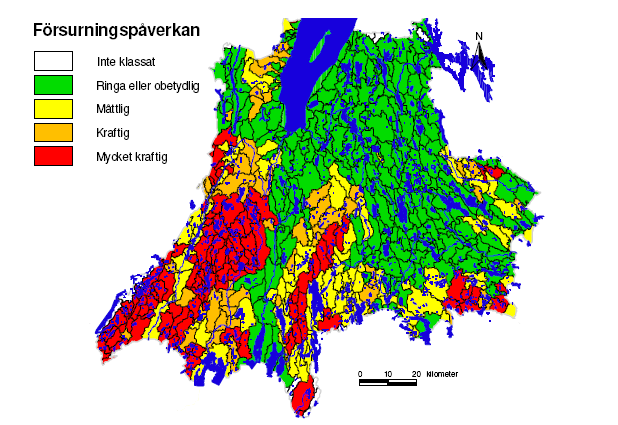 luftföroreningar.