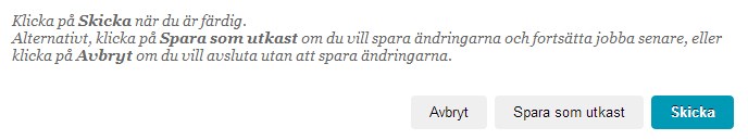 För att öppna uppgiften, klicka på uppgiftens namn. Här visas information om uppgiften, t ex instruktioner, förfallodatum, om uppgiften kommer att bedömas anonymt samt ev. kriterier.