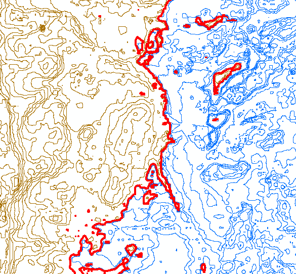 filer via attributet gml:file. Till exempel JPEG 2000. På grund av det begränsade stödet i verktygen illustreras objekttyperna ElevationGridCoverage och ElevationTIN i ESRI ArcGRID.