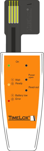 SERVICEENHET SU23 Om batterivarningssignalen inte har uppmärksammats och batteriet i kortläsaren upphör att fungera kan dörren öppnas med hjälp av serviceenheten SU23.