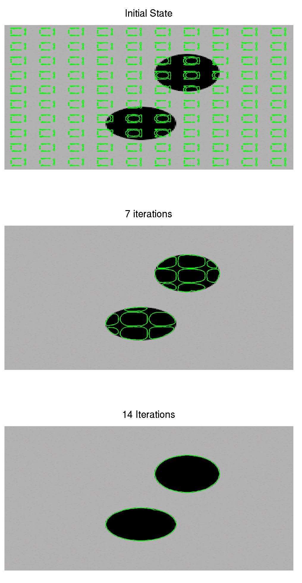 speed. Using a similar starting curve as in the example with gradient based gives in itself a significant speed improvement, approximately by a factor 10.
