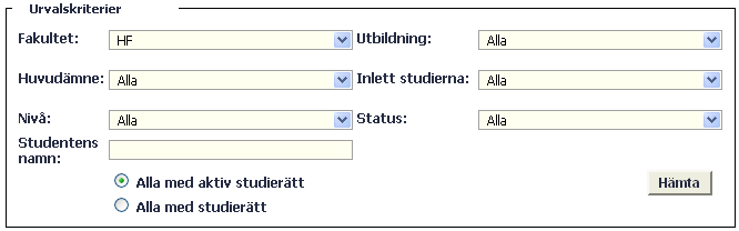 1. Information 1.1 Mina meddelanden Meddelanden skapas av användare (institutionen) och kan skickas till en person eller till en grupp. Mottagna meddelanden kan strykas med hjälp av Stryk-länken.