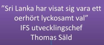 IT/BPO Sri Lanka Vi är ett svenskt team med lång erfarenhet av Sri Lanka och ITmarknaden i Norden.