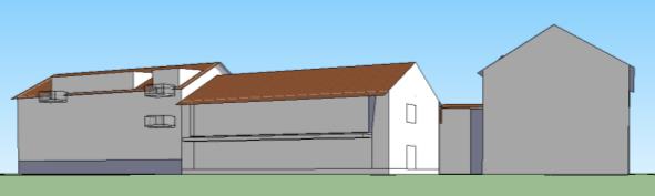 Planen baseras på skisser upprättade av arkitekt som anlitats av fastighetsägaren. Handlingarna har scannats och finns som bilagor. Planförfattaren har tagit fram en enkel modell i 3-dimensioner.