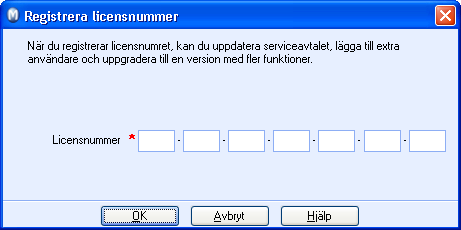 TILLGÅNG TILL TILLÄGGSPRODUKTER TILLGÅNG TILL TILLÄGGSPRODUKTER För att du ska kunna använda tilläggsprodukter måste du registrera licensnumret som du fick när du hade beställt produkten samt