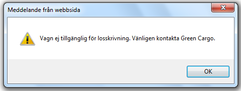 Manual Terminalhantering Green Cargo Användarhandledning 5.0 16 (19) 7 Ankommande enheter 7.