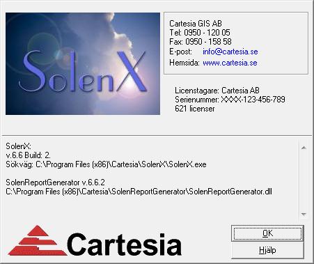 Cartesia.ini har avskaffats o Användarens privata skalangivelser (PRIVATE_SCALES) ligger nu i användarens register.