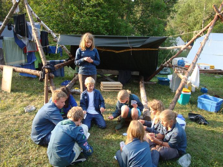 Mötesmallen Så här kan grunden för ett scoutmöte se ut 1.