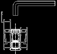 (OBS: möjlig justering - 2 mm vid stängning + 5 mm vid öppning). Fixera med självgängande skruvar 5 x 50 och 5 x 25 (medföljer ej). 15.