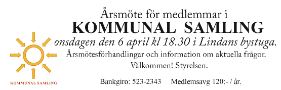 Årsmöte Radio Gagnefs medlemsförening Söndagen den 17 april kl. 16.00 i Lindans bystuga. Inbjuder till årsmöte 6 april kl 19.