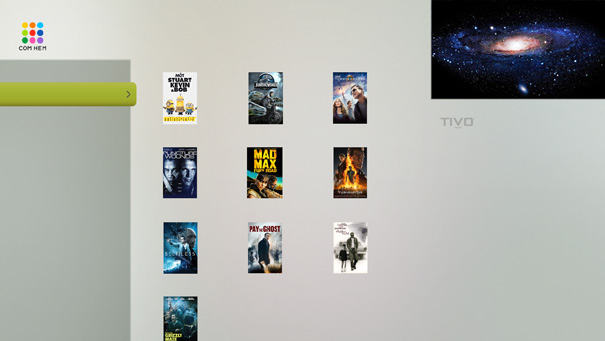 TIVO START Från TiVo Start kan du enkelt navigera till alla TiVo-tjänstens funktioner och innehåll. TITTA PÅ TV Tv finns idag i många olika former.