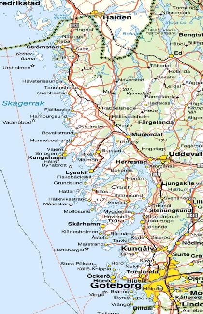 SWEDISH AGENCY FOR ECONOMIC AND REGIONAL GROWTH Bohuslänsk skärgårdstur - Göteborg - Strömstad - Huvudmarknad: Tyskland - Hubbar för